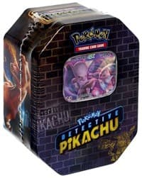 Detective Pikachu Tin [Mewtwo] - Detective Pikachu - Pokemon card