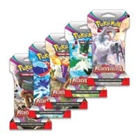 Paldea Evolved Sleeved Booster Pack Art Bundle [Set of 5] - SV02: Paldea Evolved - Pokemon card