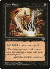 Dark Ritual - Mirage - Magic: The Gathering card