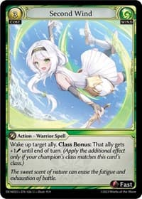 Second Wind - 2023 Demo Deck - Grand Archive TCG card