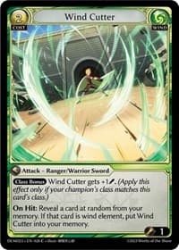 Wind Cutter - 2023 Demo Deck - Grand Archive TCG card