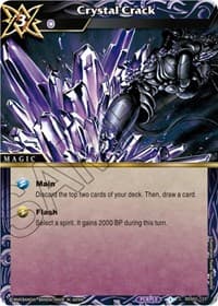 Crystal Crack - False Gods - Battle Spirits Saga card
