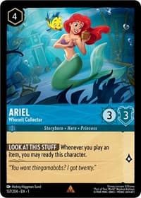 Ariel - Whoseit Collector - The First Chapter - Disney Lorcana card