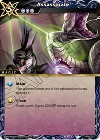 Assassinate - False Gods - Battle Spirits Saga card
