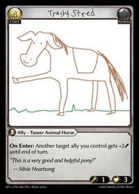 Trusty Steed - Supporter Pack 1 - Grand Archive TCG card