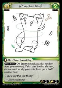 Windstream Mutt - Supporter Pack 1 - Grand Archive TCG card
