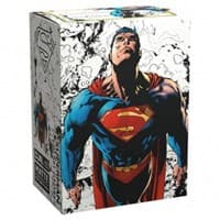 Dragon Shield Superman Core Full Art Matte Dual Art Sleeves (100-Pack) - Dragon Shield Card Sleeves - Card Sleeves card
