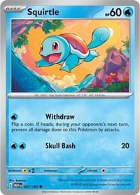 Squirtle - SV: Scarlet & Violet 151 - Pokemon card