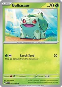 Bulbasaur - SV: Scarlet & Violet 151 - Pokemon card