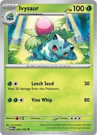 Ivysaur - SV: Scarlet & Violet 151 - Pokemon card