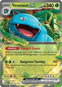 Venusaur ex - SV: Scarlet & Violet 151 - Pokemon card