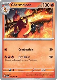 Charmeleon - SV: Scarlet & Violet 151 - Pokemon card