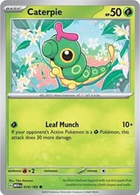 Caterpie - SV: Scarlet & Violet 151 - Pokemon card