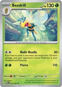 Beedrill - SV: Scarlet & Violet 151 - Pokemon card