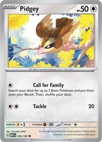 Pidgey - SV: Scarlet & Violet 151 - Pokemon card