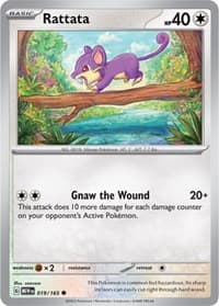 Rattata - SV: Scarlet & Violet 151 - Pokemon card
