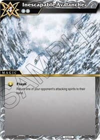 Inescapable Avalanche - False Gods - Battle Spirits Saga card
