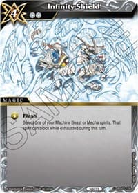 Infinity Shield - False Gods - Battle Spirits Saga card