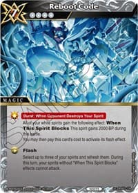 Reboot Code - False Gods - Battle Spirits Saga card