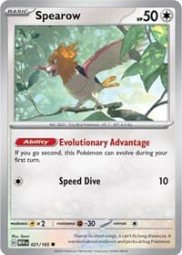 Spearow - SV: Scarlet & Violet 151 - Pokemon card
