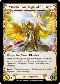 Figment of Triumph // Victoria, Archangel of Triumph - Dusk till Dawn - Flesh and Blood TCG card