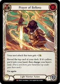 Prayer of Bellona - Dusk till Dawn - Flesh and Blood TCG card
