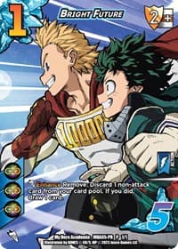 Bright Future (Undaunted Raid Pre-Release) - UniVersus: My Hero Academia Promo Cards - UniVersus card