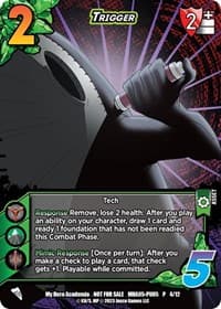 Trigger (Plus Ultra Pack 5) - UniVersus: My Hero Academia Promo Cards - UniVersus card