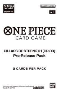 Pillars of Strength - Pre-Release Pack - Pillars of Strength Pre-Release Cards - One Piece Card Game card