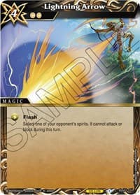 Lightning Arrow - False Gods - Battle Spirits Saga card