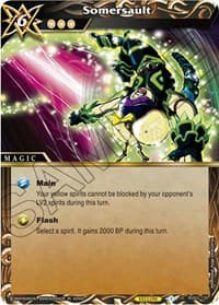 Somersault - False Gods - Battle Spirits Saga card