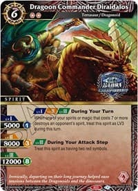 Dragoon Commander Diraidalos (Championship Card Pack 2023 Vol. 2) - Battle Spirits Saga Promo Cards - Battle Spirits Saga card