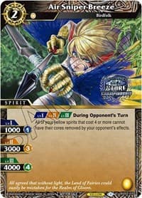 Air Sniper Breeze (Championship Card Pack 2023 Vol. 2) - Battle Spirits Saga Promo Cards - Battle Spirits Saga card