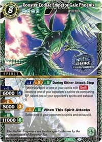 Rooster Zodiac Emperor Gale Phoenix (Championship Card Set 2023 Vol. 2) - Battle Spirits Saga Promo Cards - Battle Spirits Saga card