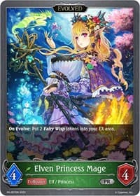 Elven Princess Mage (Evolved) - Shadowverse: Evolve Promo Cards - Shadowverse: Evolve card