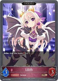 Lilith (Evolved) - Shadowverse: Evolve Promo Cards - Shadowverse: Evolve card