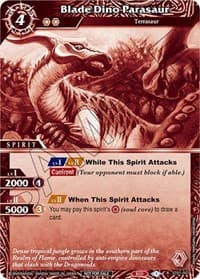 Blade Dino Parasaur (Event Pack Vol. 2) - Launch & Event Promos - Battle Spirits Saga card
