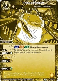 Prince Pentan (Event Pack Vol. 2) - Launch & Event Promos - Battle Spirits Saga card