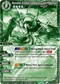 Rooster Zodiac Emperor Gale Phoenix (Event Pack Vol. 2) - Launch & Event Promos - Battle Spirits Saga card