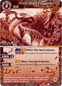 Blade Dino Parasaur (Finalist Card Set Vol. 2) - Launch & Event Promos - Battle Spirits Saga card