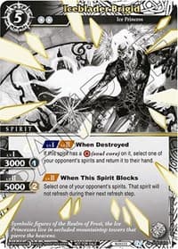 Iceblader Brigid (Finalist Card Set Vol. 2) - Launch & Event Promos - Battle Spirits Saga card