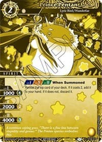 Prince Pentan (Finalist Card Set Vol. 2) - Launch & Event Promos - Battle Spirits Saga card