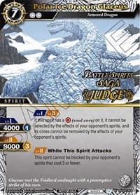 Polar Ice Dragon Glaceus (Judge Pack Vol. 2) - Battle Spirits Saga Promo Cards - Battle Spirits Saga card
