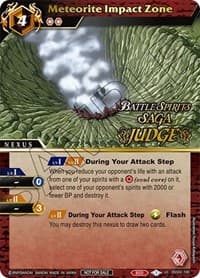 Meteorite Impact Zone (Judge Pack Vol. 2) - Battle Spirits Saga Promo Cards - Battle Spirits Saga card