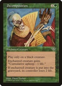 Decomposition - Mirage - Magic: The Gathering card