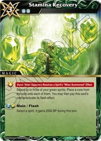 Stamina Recovery - False Gods - Battle Spirits Saga card