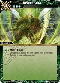 Insect Aura - False Gods - Battle Spirits Saga card