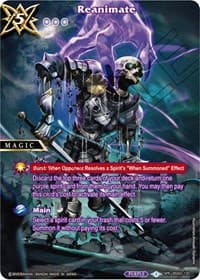 Reanimate (SPR) - False Gods - Battle Spirits Saga card