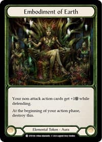Embodiment of Earth - Dusk till Dawn - Flesh and Blood TCG card