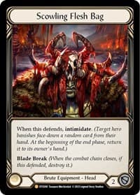Scowling Flesh Bag - Dusk till Dawn - Flesh and Blood TCG card